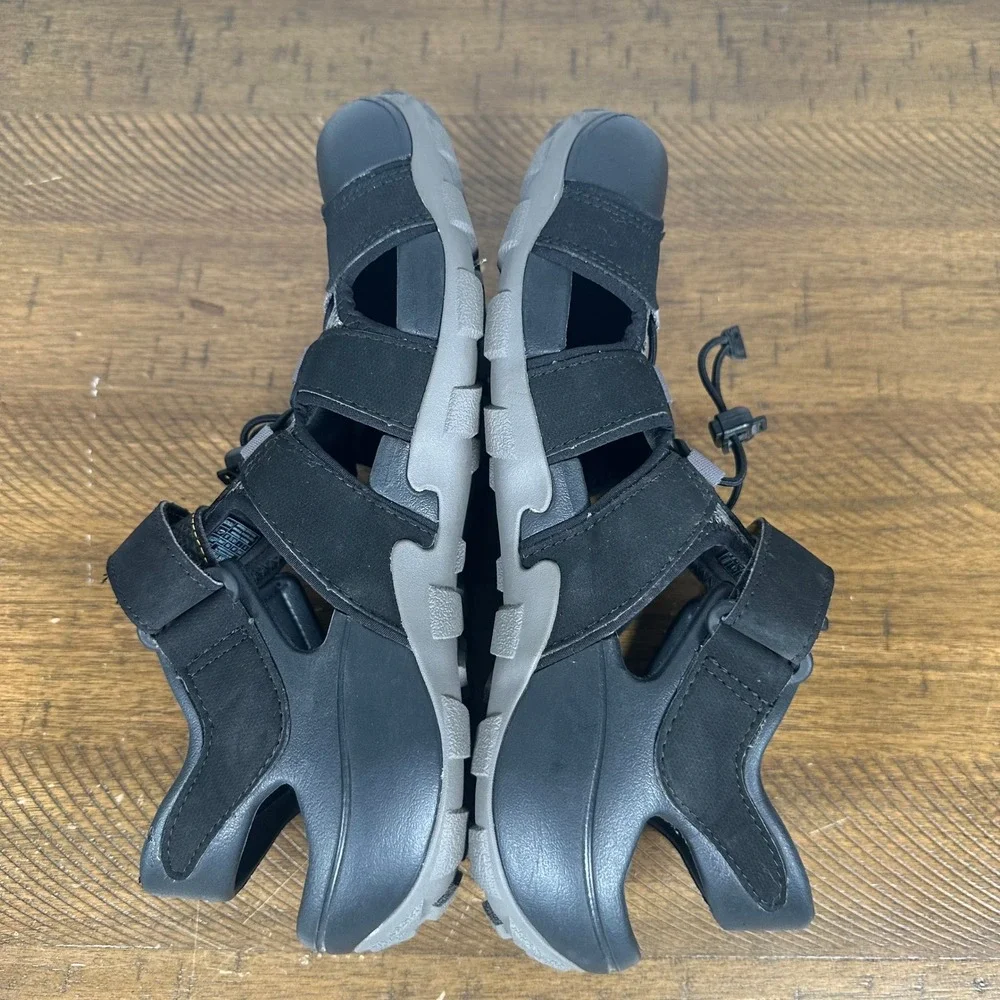 Teva Sandals Mens 8 Black Flintwood Waterproof Hiking Outdoor Water Sport Shoes